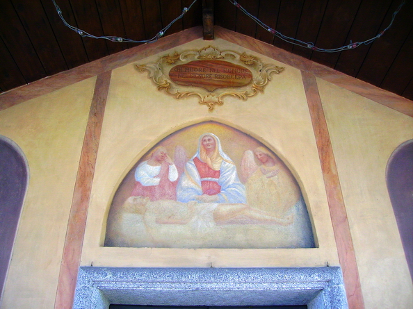 Chiesetta di San Nazaro a Farga: lunetta
