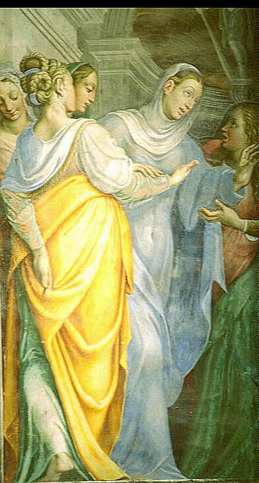 Affreschi della Chiesa di San Vittore - Le Pie Donne