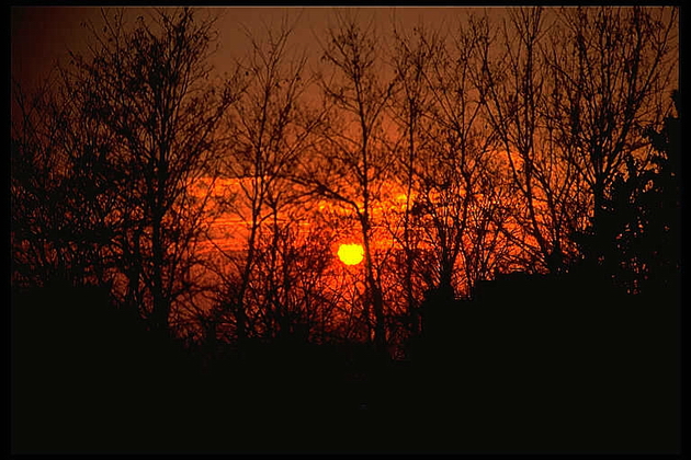 Tramonto in Via Santa Maria