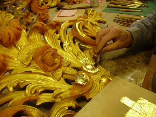 Nella bottega del doratore 4