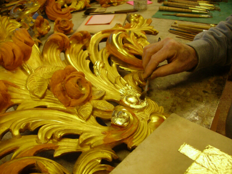 Nella bottega del doratore 8