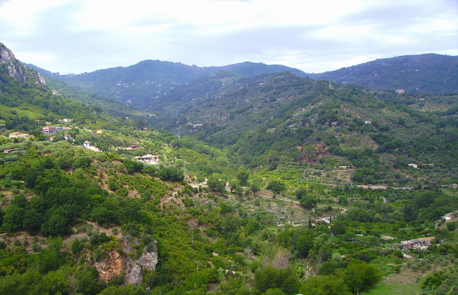 Panorama della valle del Timeto 27