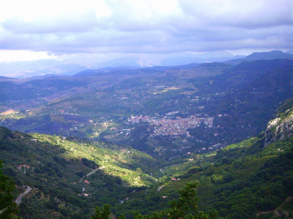 Panorama con San Piero Patti 7